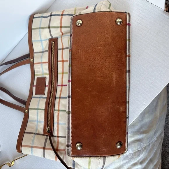 Coach Peyton Taddersal Fabric & Leather Tote - Picture 4 of 6